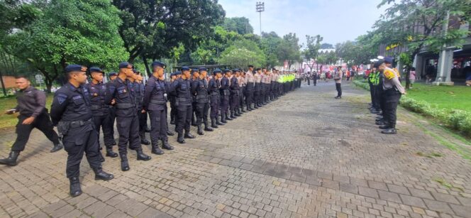 
					Apel Pengamanan Digi Musik di Istora GBK, Ratusan Personel Gabungan Disiagakan