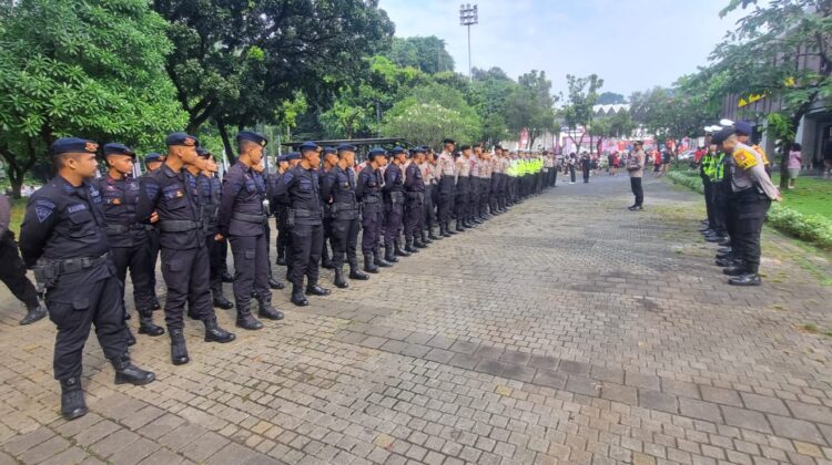 Apel Pengamanan Digi Musik di Istora GBK, Ratusan Personel Gabungan Disiagakan