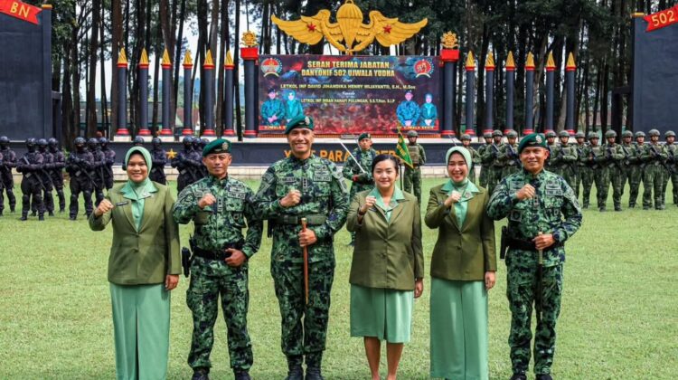 Danbrigif 18 Kostrad Pimpin Sertijab Danyonif 502 Kostrad