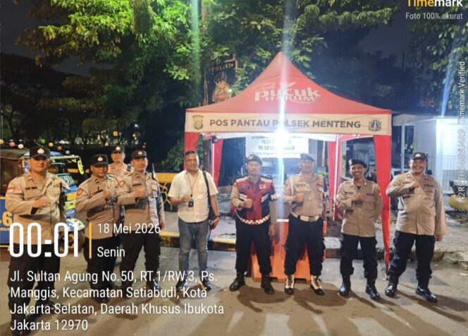 
					Patroli Perbatasan Menteng–Tenggulun Ditingkatkan, Polsek Metro Menteng Antisipasi Tawuran dan Gangguan Kamtibmas