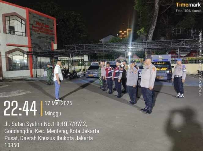 
					Polsek Metro Menteng Siagakan Patroli Malam, Antisipasi Kriminalitas dan Tawuran Warga