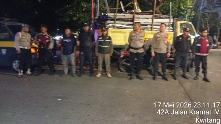 Patroli Gabungan 3 Pilar Sisir Wilayah Senen, Antisipasi Tawuran dan Gangguan Kamtibmas