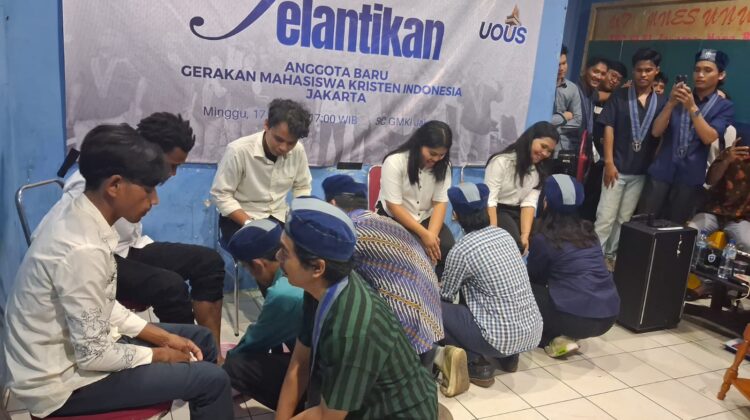 Monitoring Pelantikan 47 Anggota Baru GMKI Jakarta di Senen Berlangsung Kondusif