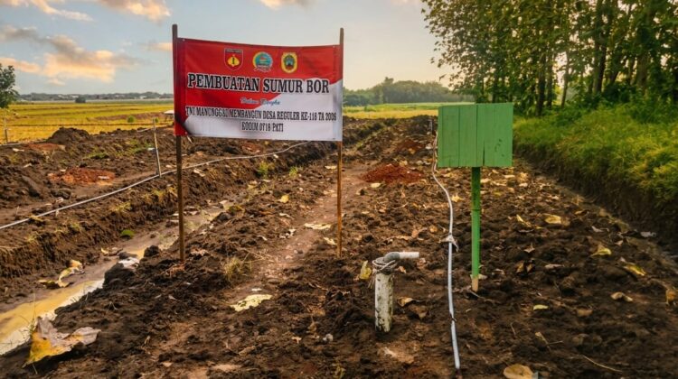 Ketersediaan Air Pertanian Desa Godo Meningkat Berkat Program TMMD Kodim Pati