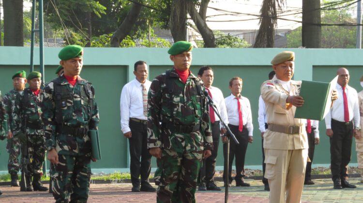 Kodim 0505/JT Gelar Upacara 17-an, Prajurit Diminta Siap Hadapi Tantangan Bangsa