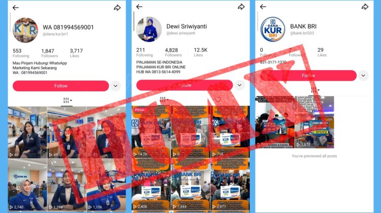 Masyarakat Wajib Waspada Modus Penipuan, BRI Tegaskan Pengajuan KUR Tidak Ditawarkan Secara Online