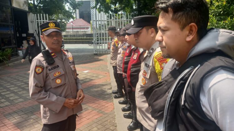 HMI Jaksel Demo di Kemensos, Polisi Lakukan Antisipasi Pengamanan