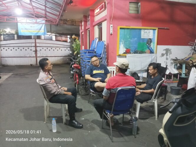 
					Gang Sempit Tetap Dipantau, Polisi dan Warga Kampung Rawa Perkuat Satkamling Dini Hari