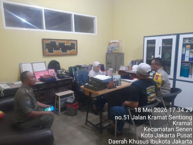 
					Bhabinkamtibmas Cek TKP Laporan Kehilangan di Panti Asuhan Kramat
