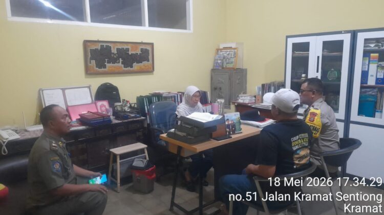 Bhabinkamtibmas Cek TKP Laporan Kehilangan di Panti Asuhan Kramat