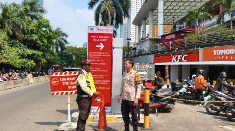 Giat Sambang Bhabinkamtibmas, Perkuat Sinergi Pengamanan di Pusat Perbelanjaan Thamrin City