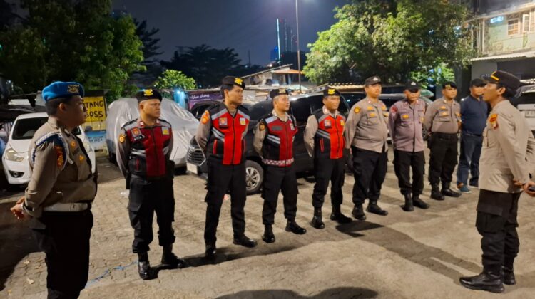 Polsek Metro Tanah Abang Intensifkan Patroli Malam untuk Jaga Stabilitas Kamtibmas
