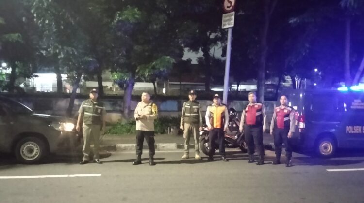 Kekompakan Tiga Pilar Sawah Besar, Patroli Gabungan Cipkon dan Penjagaan Area Publik Berlangsung Hingga Larut Malam