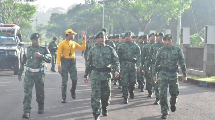 Brigif 9 Kostrad Gelar Tradisi Penyambutan Kasbrigif Baru