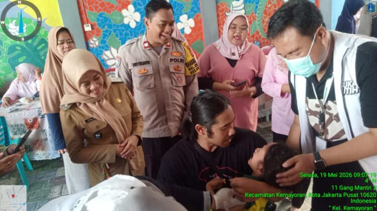 Tak Hanya Jaga Kamtibmas, Polri Turun Langsung Lindungi Anak-anak dari Penyebaran Campak