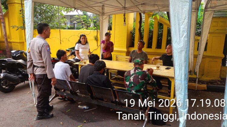 Tiga Pilar Tanah Tinggi Perkuat Mediasi Perdamaian Antar Warga