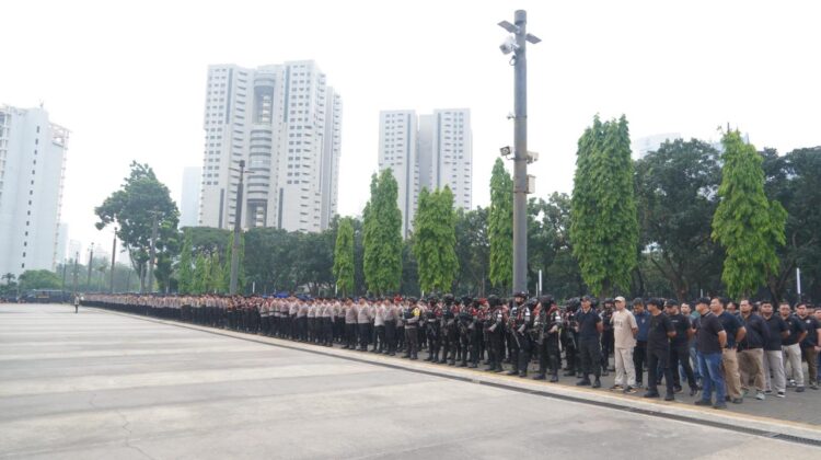 7.345 Personel Disiagakan Layani Aksi Hari Kebangkitan Nasional di Jakarta Pusat