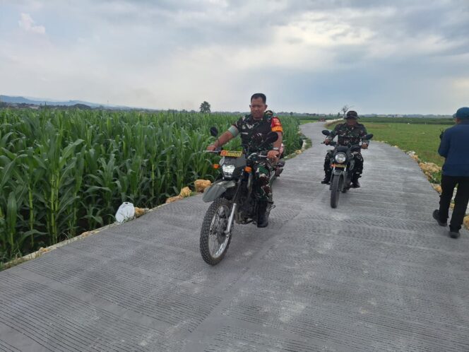 
					Dansatgas TMMD Apresiasi Gotong Royong Warga dalam Pembangunan Jalan Beton