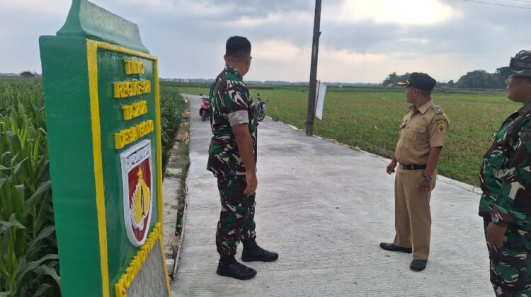 Tugu Prasasti TMMD Desa Godo Siap Diresmikan Jelang Penutupan Program