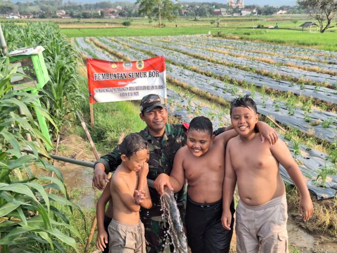 
					Keceriaan Anak-Anak Desa Godo Nikmati Air Sumur Bor Program TMMD