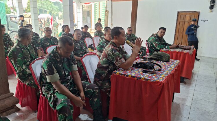 Rakor Penutupan TMMD Reguler ke-128 Kodim Pati Bahas Kesiapan Akhir Kegiatan