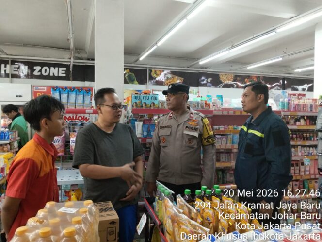 
					Cooling System dan Sambang Alfamart, Polisi Ajak Karyawan Waspada Kejahatan Lingkungan
