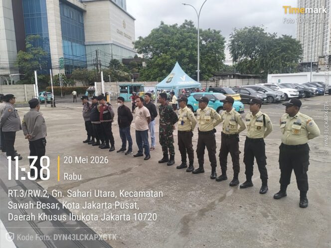 
					Polsek Sawah Besar Siagakan 25 Personel Amankan Aksi Unjuk Rasa di Kantor PT Xanhsm Indonesia