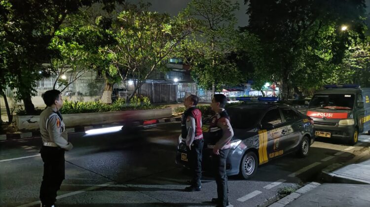 Penjagaan Polsek Sawah Besar Perketat Pengamanan di Titik Rawan Kejahatan Jelang Dini Hari