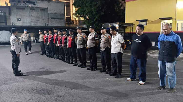 Apel dan Patroli Cipkon Digelar Guna Antisipasi Keributan Antarwarga di Tanah Abang