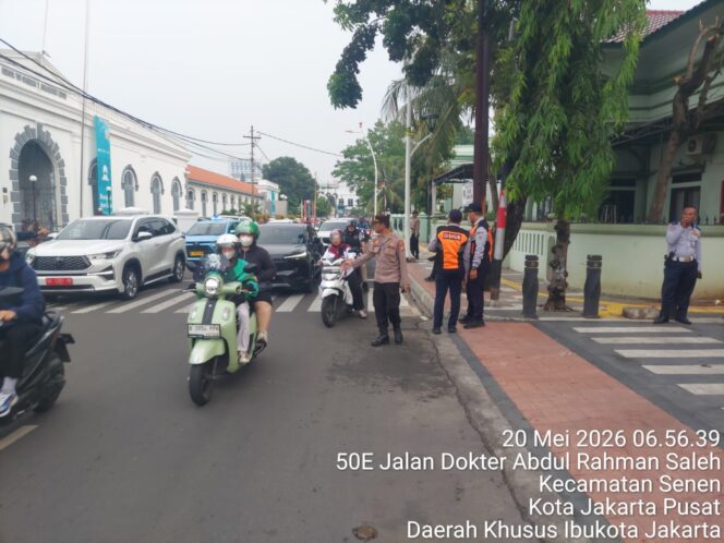 
					Pengamanan Giat Upacara Hari Kebangkitan Nasional ke-118 di Museum Kebangkitan Nasional Berlangsung Khidmat