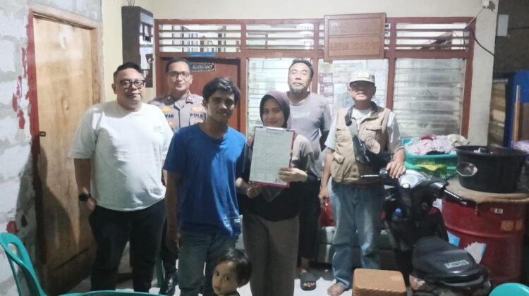 Bhabinkamtibmas Kampung Rawa Mediasi Perselisihan Rumah Tangga, Problem Solving Kedepankan Kekeluargaan