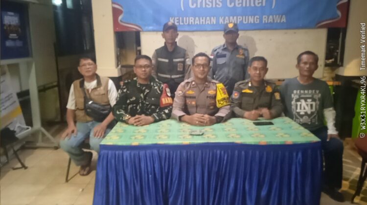 Posko Jaga Jakarta 2026 Kampung Rawa Siaga 24 Jam, Sinergi Tiga Pilar Jaga Wilayah Tetap Kondusif