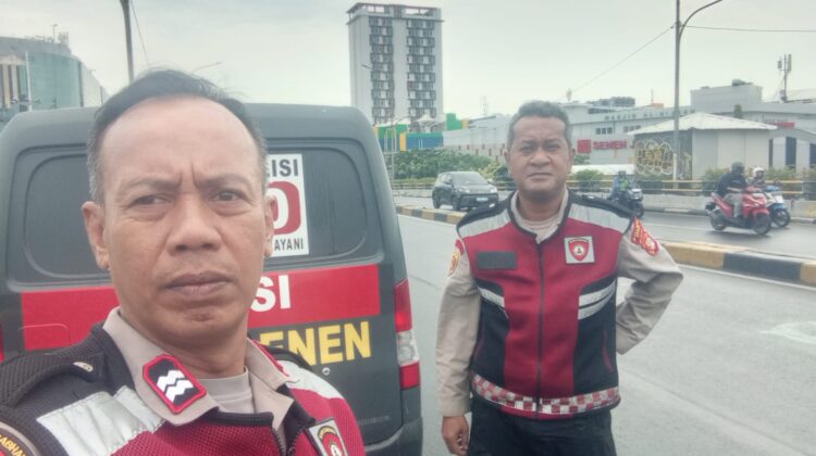 Patroli Dialogis Polsek Senen Sisir Kramat Raya hingga Simpang Lima, Warga Diimbau Waspada Kejahatan Jalanan