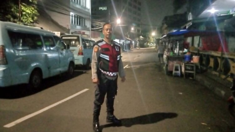 Polsek Senen Tingkatkan Patroli Dini Hari, Antisipasi Tawuran dan Gangguan Kamtibmas