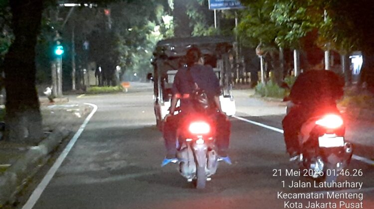 Patroli Hunting Reskrim Menteng Sasar Jalan Latuharhari dan Pegangsaan, Polisi Antisipasi Kriminalitas Dinihari