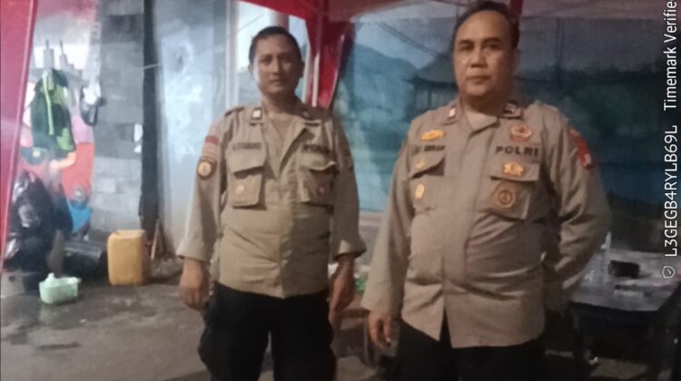 Sinergi Polisi dan Warga Jaga Perbatasan Kalipasir Tetap Kondusif
