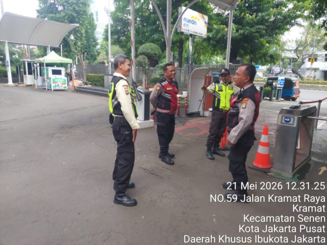 
					Patroli Dialogis, Polsek Senen Sambangi Komisi Yudisial dan Pertamina MOR 3