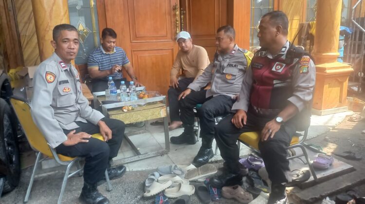 Polisi Sambangi Tokoh Warga di Kramat, Bahas Deteksi Dini Gangguan Kamtibmas