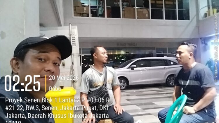 Patroli Antisipasi Kejahatan Jalanan, Unit Reskrim Polsek Senen Sisir Titik Rawan di Wilayah Senen