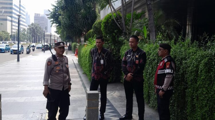 Patroli Gedung Sinarmas Land, Polisi Imbau Security Tingkatkan Kewaspadaan