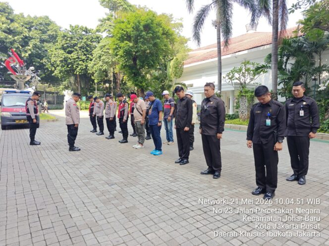 
					Apel Pengamanan Humanis Warnai Pelayanan Aksi Unjuk Rasa di Kantor BPOM Johar Baru