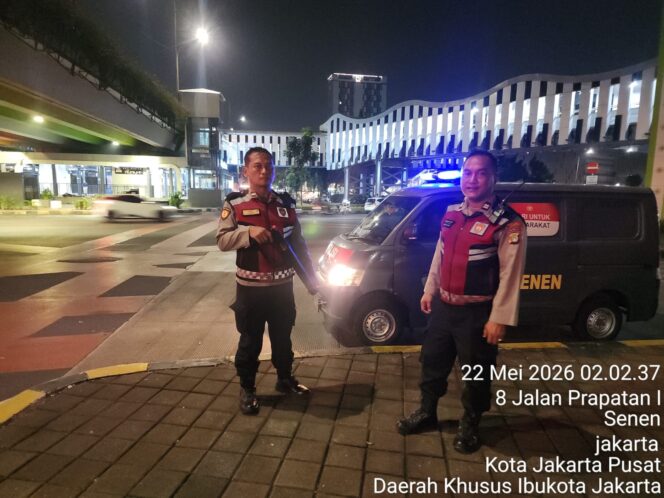
					Polisi Perketat Patroli Dini Hari di Senen, Antisipasi Tawuran dan Begal