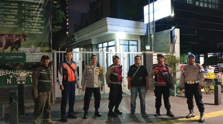 Tiga Pilar Senen Gelar Patroli Cipta Kondisi, Antisipasi Tawuran dan Gangguan Kamtibmas