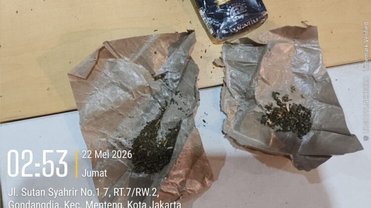 Polisi Razia Besar-besaran di Jakpus, Pengguna Narkoba hingga Pembawa Celurit Diamankan
