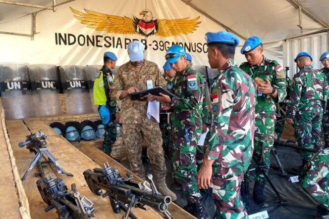 
					Satgas INDORDB XXXIX-G MONUSCO Raih Pujian PBB pada COE Q2 2026