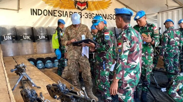Satgas INDORDB XXXIX-G MONUSCO Raih Pujian PBB pada COE Q2 2026