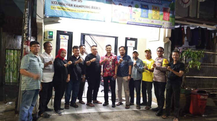 Perkuat Sinergi Kewilayahan, 3 Pilar dan Forum RW Kampung Rawa Gelar Silaturahmi Kebangsaan