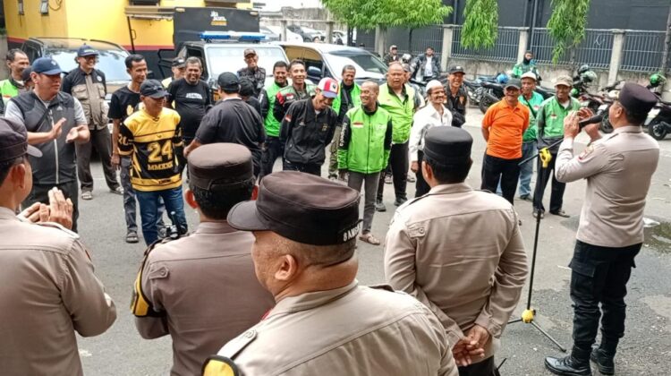 Wujudkan Situasi Kondusif, Polsek Metro Tanah Abang Gelar Apel Sabuk Kamtibmas