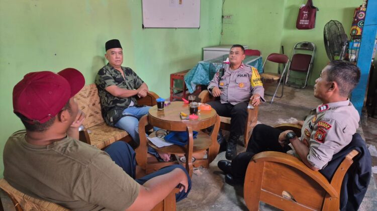 Polisi Sambangi Tokoh Masyarakat di Kramat, Bahas Deteksi Dini Kerawanan Wilayah