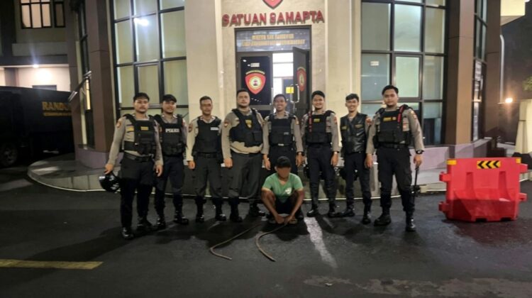 Polisi Gagalkan Tawuran di Cikini Kramat, Dua Sajam Disita